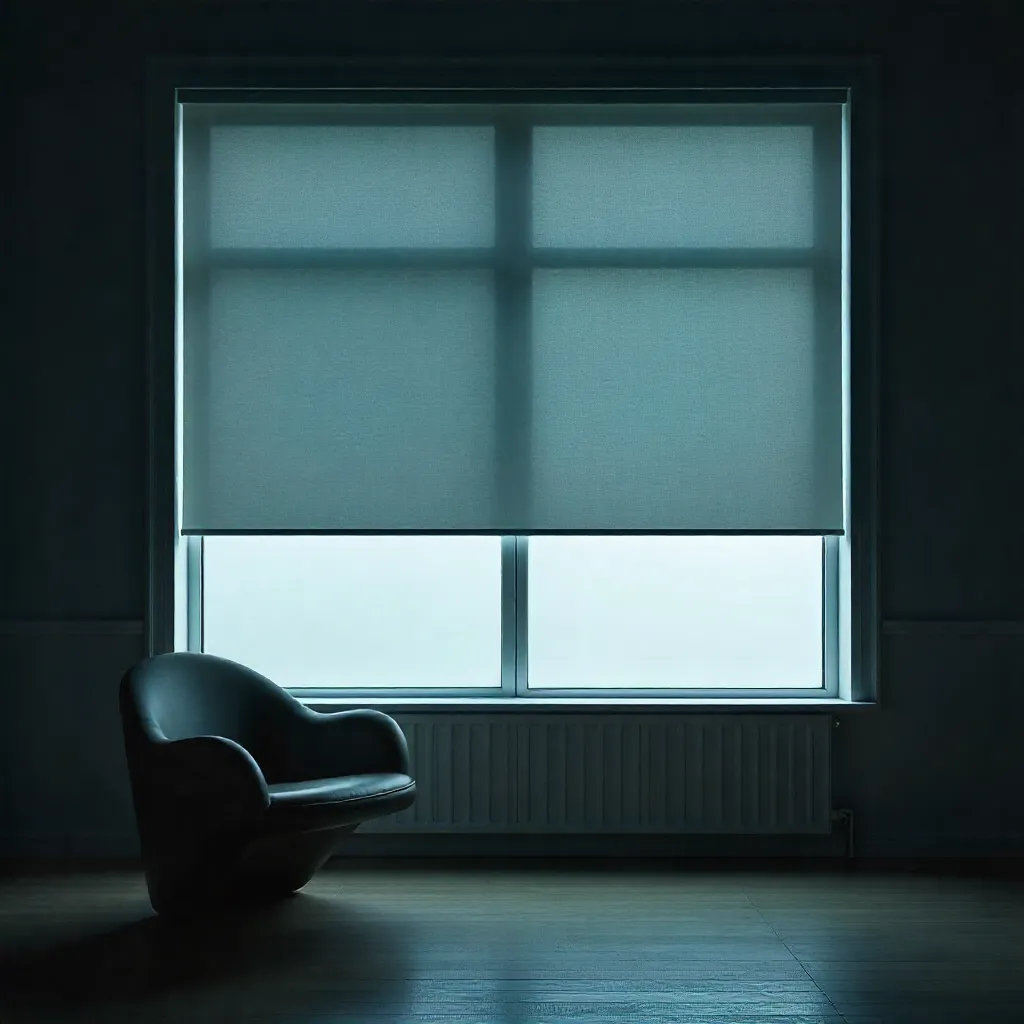 Minimalist acoustic blinds for peaceful environments